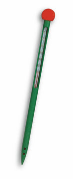 TFA Erdbodenthermometer grün/rot, analog, für Außen (ca. 322 mm)