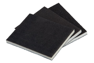 Wolfcraft Schleifschwamm-Set fein/mit./grob, 3-teilig, 100x125 mm
