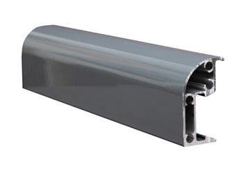 GroJaSystem Frontblende Aluminium anthrazit, Länge 2900 mm lang
