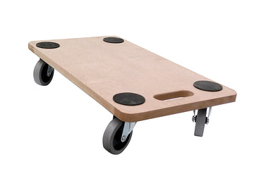 HSI Transportroller mit MDF-Träger, Rollen weich Ø75 mm