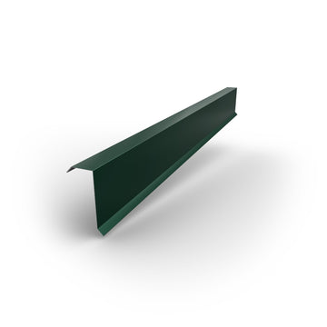 BRAVO Kantenwinkel PP12 aus Stahl, grün RAL 6005, 1000 mm