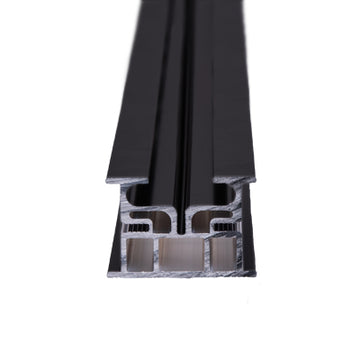 GroJaSystem ALU-UK schwarz als Unterkonstruktion 35 x 52 x 2900 mm