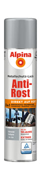 Alpina Metallschutzlack Spray glänzend RAL 7001 Silbergrau 400 ml