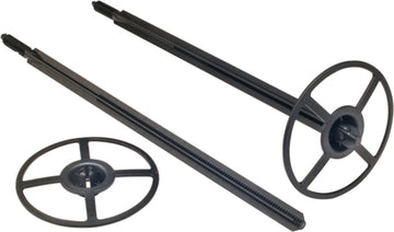 Isover Kontur DH Dämmstoffhalter aus Polyamid, schwarz, 8×224 mm