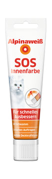 Alpinaweiß SOS Spritzfreie Wandfarbe, innen, matt, 100 ml