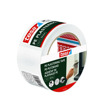 tesa Putzband PE 55485 Abdeckband PE/PVC weiß 50 mm x 33 m