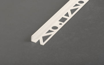PROLINE PROFLOOR 12,5 mm PVC brillantweiß, 2,50 m Länge (10 Stk)
