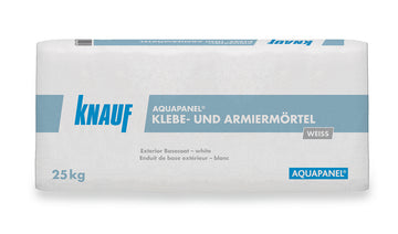 Knauf AQUAPANEL Klebe- und Armierungsmörtel, weiß, 25 kg