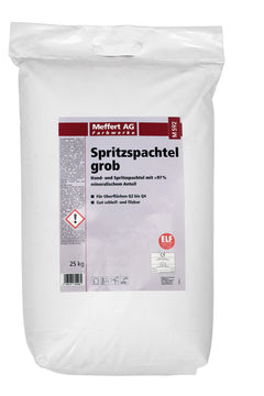 MEFFERT ProfiTec Spritzspachtel M592 grob, Sackware 25 kg