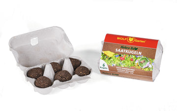 WOLF-Garten NaturaBio Saatkugeln, 6er Pack für den Außenbereich