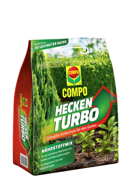 COMPO Heckenturbo Feststoffdünger für Hecken, 4 kg (außen)