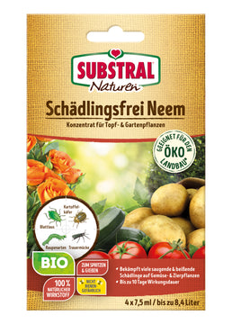 Substral Naturen® Schädlingsfrei Neem Konzentrat, 4x7,5 ml
