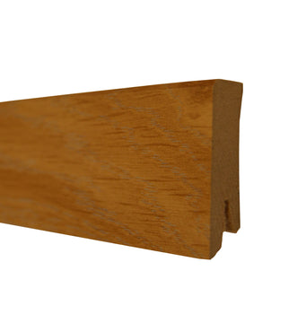 DÖLLKEN MDF Sockelleiste Cubica 50, 2,5 m, Eiche gekälkt