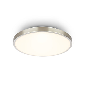 BRILONER Leuchten Deckenleuchte Opal nickel LED, Dekorblende 3000K