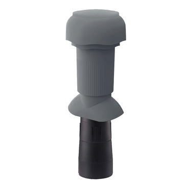 Klöber Venduct® Be-/Entlüfterrohr lang grau aus Spezial-PVC DN100