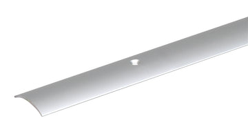 GAH ALBERTS Übergangsprofil Aluminium eloxiert, edelstahl, 30x1x900 mm, gebohrt