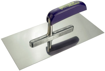 CONNEX Glättekelle rostfreies Kellenblatt mit Holzgriff – 280 x 130 mm