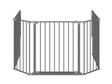 DOLLE Funkenschutzgitter aus Metall schwarz, Breite 300 cm