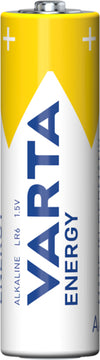 VARTA Energy AA Batterie, Alkali-Mangan, 4er Blister