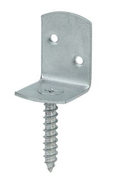 VORMANN Flechtzaunbeschlag verz. 35 x 30 x 40 x 2,0 mm (Stahl, silber)