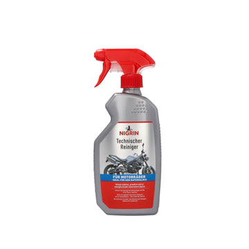 NIGRIN Zweiradreiniger, 500 ml Flasche für Reinigung & Entfernen