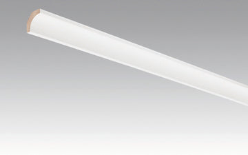 Moderna Hohlkehlleiste Weiß 2380 x 22 x 22 mm Superglanz