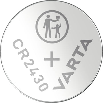 VARTA CR2430 Knopfzelle 3 V Lithium, 1 Stück im Blister (24,5 mm)
