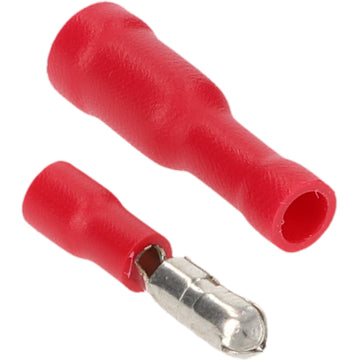 Cartrend Kabel-Verbinder-Set rot, Flachsteckerhülsen & Hülsen