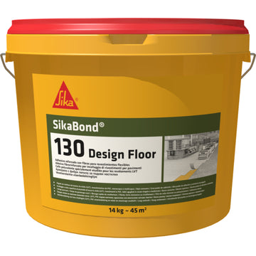 SikaBond-130 Designfloor Kleber, hellbeige, Bodenbelagsklebstoff, innen, 14 kg