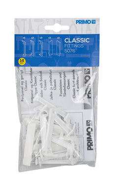 PRIMO Classicmultipack Weiß, 14-teilig für Classic Fußleisten