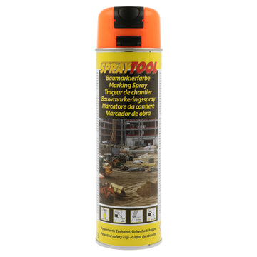 DUPLI-COLOR Markierungsspray leuchtorange, 500 ml Spraytool
