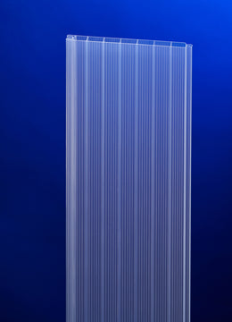 SCOBALITWERK PVC-Hohlkammerpaneele klar, (VE 50)