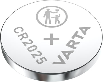 VARTA CR2025 3V Lithium Knopfzelle, im Blister