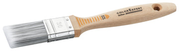 Color-Expert Lackier-Flachpinsel UniStar, Größe 9, Holzgriff (GripZone)