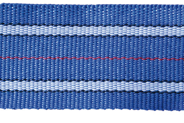 VORMANN Rodelgurt aus Polypropylen blau, 50 mm Breite