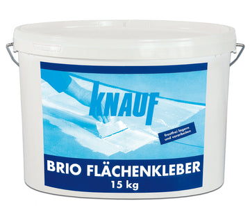 Knauf Brio Flächenkleber Dispersionsklebstoff weiß, 15 kg