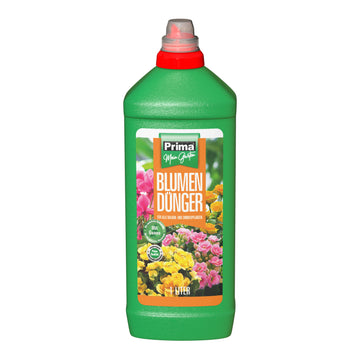 PRIMA Blumendünger flüssig mit Guano NPK 7+5+6 (+Spurennährstoffe), 1 l