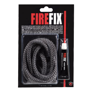 FIREFIX Keramikkordel, 2 m Länge, inkl. Kleber