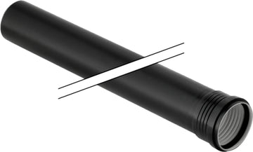 Geberit Silent-PP Rohr mit Muffe GE DN 50 Ø50x2, Länge 100 cm