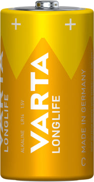VARTA Longlife C Batterie (2 St.) im Einstoffblister mit 1,50 V
