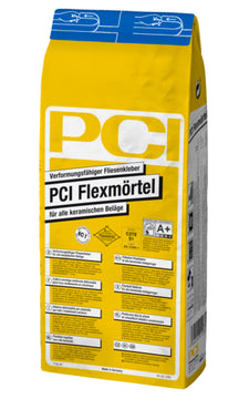 PCI Flexmörtel, verformungsfähiger Fliesenkleber, grau, 5 kg Beutel für innen & außen