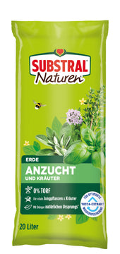 Evergreen Naturen Anzucht/Kräutererde torffrei – 20 l feinkrümelig