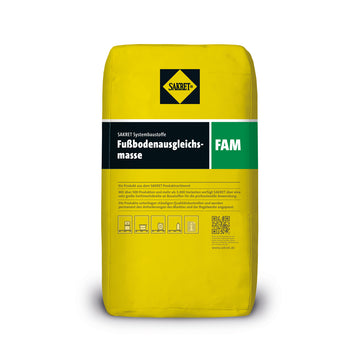 SAKRET FAM Bodenausgleichsmasse grau, innen, 25 kg