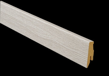 TER HÜRNE SKL-60 Dekorleiste Eiche Halmstadt weiß 2600x60x20 mm