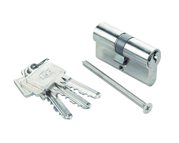 BKS Profildoppelzylinder als Profilzylinder aus Metall, 31/31 mm (62 mm gesamt)