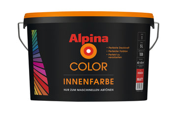 ALPINA Innenfarbe Matt Basis2 5 l – Basis zum Abtönen (Color TINTING)