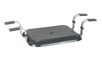 WENKO Secura Premium Badewannensitz anthrazit/aluminium