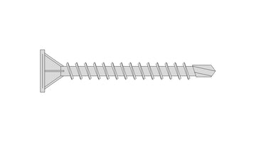 Knauf AQUAPANEL Maxi Schraube 3,9x39 mm Bohrspitze, 250 Stück