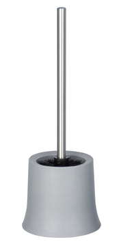 WENKO Basic WC-Bürstengarnitur Edelstahl geschlossene Form, Wandmontage