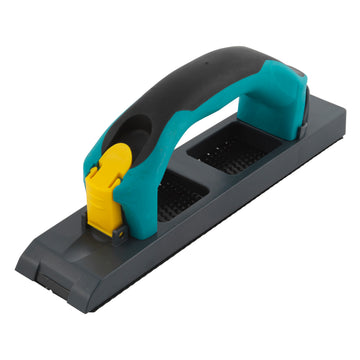 Wolfcraft Kantenhobel mit 2-Komponenten-Wechselgriff, Klingenbreite 47 mm